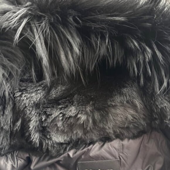 Rare Dark Blue Mackage Dixon Bomber Winter Jacket - Picture 2 of 8